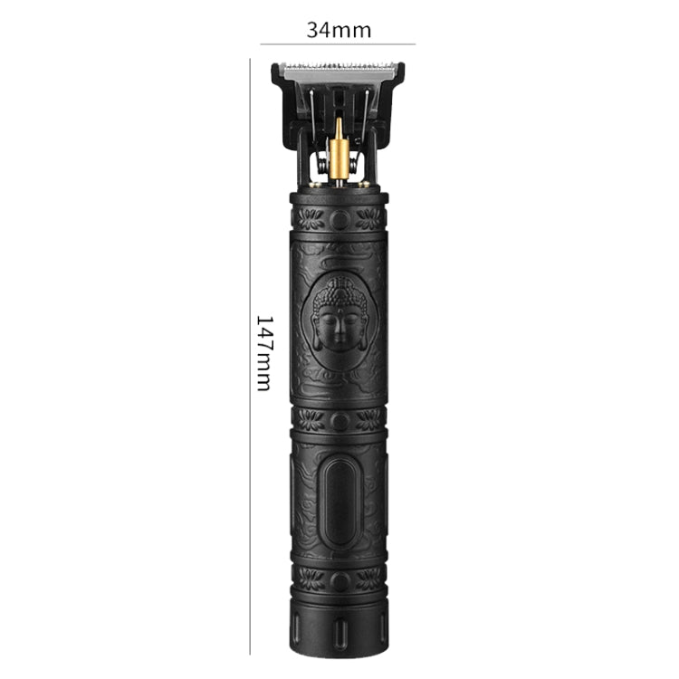 Household Haircutting Tools Electrical Haircut Pusher, Style: Dragon And Phoenix(Black)