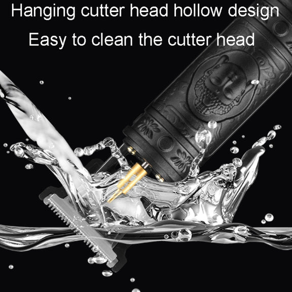 Household Haircutting Tools Electrical Haircut Pusher, Style: Buddhas Head(Gold)