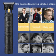 Household Haircutting Tools Electrical Haircut Pusher, Style: Buddhas Head(Black)