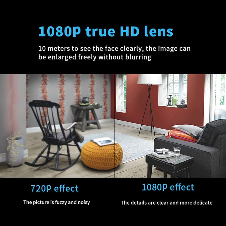 2 Million Pixel HD Home Smart WIFI Remote Mini 1080P Surveillance Camera, Specification: X5