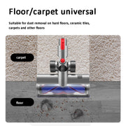 For Dyson V10 Slim / V12  Vacuum Cleaner V-shaped Anti-tangle Direct Drive Floor Brush