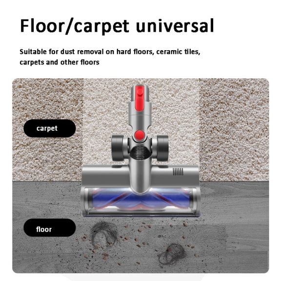 For Dyson V10 Slim / V12  Vacuum Cleaner V-shaped Anti-tangle Direct Drive Floor Brush