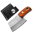 Mini Knife Keychain Portable Removal Express Pendant Accessory With Holster, Model: Colorful Wood Laser Pattern - Burin &Cutting Knife by PMC TechLife | Online Shopping South Africa | PMC TechLife