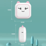 M5 Mini Cartoon Portable Bluetooth Printer Photo Thermal Printer(Pink)
