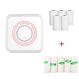 C15 Mini Student Bluetooth Inkless Photo Label Thermal Printer, Spec: Pink+5 Stickers+5 Paper - Photo Printers by Huawei | Online Shopping South Africa | PMC TechLife | Buy Now Pay Later Mobicred