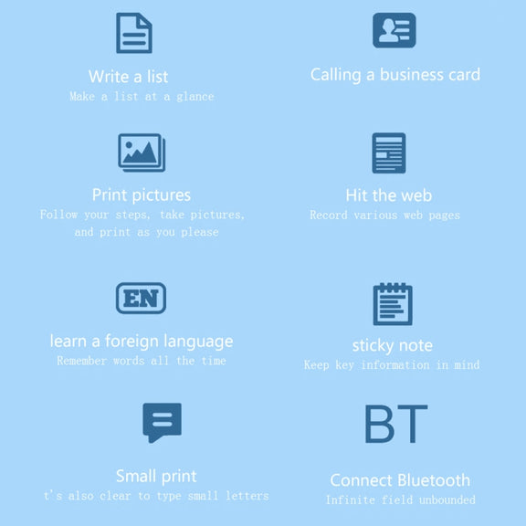 C15 Mini Student Bluetooth Inkless Photo Label Thermal Printer, Spec: Green+10 Paper