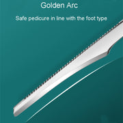 Pedicure Knife Skewer Nail Clipper Set Household Callus Removal Tools, Specification: Flat Knife