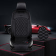 12V Car Winter Electric Heating Short Plush Seat Cushion, Color: Black - Seat Accessories by PMC TechLife | Online Shopping South Africa | PMC TechLife