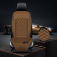 12V Car Winter Electric Heating Short Plush Seat Cushion, Color: Brown - Seat Accessories by PMC TechLife | Online Shopping South Africa | PMC TechLife | Buy Now Pay Later Mobicred
