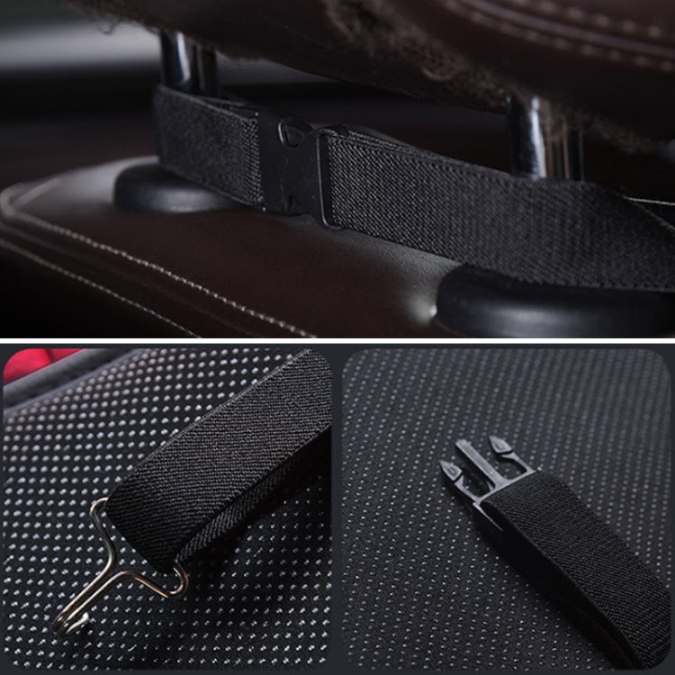 12V Car Winter Electric Heating Short Plush Seat Cushion, Color: Black