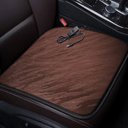 5V Car USB Interface Electric Heating Seat Cushion, Color: Black