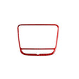 For Chevrolet Malibu 2016-2022 B Model Left-hand Drive Navigation Panel Sticker(Red) - Car Interior Mouldings by PMc TechLife | Online Shopping South Africa | PMc TechLife | Buy Now Pay Later Mobicred