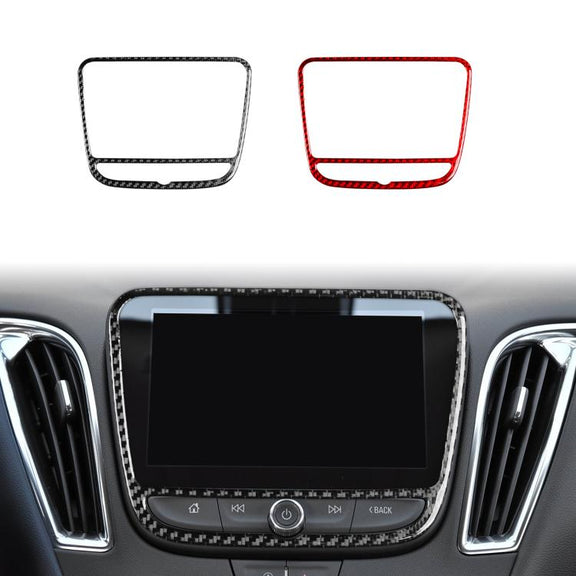 For Chevrolet Malibu 2016-2022 B Model Left-hand Drive Navigation Panel Sticker(Red)
