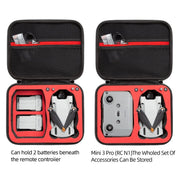 For DJI Mini 3 / Mini 4 Pro Kit Bag Drone Portable Storage Bag(Black)