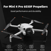 For DJI Mini 4 Pro 2pairs  Drone Propeller Blades 6030F Props Replacement Parts