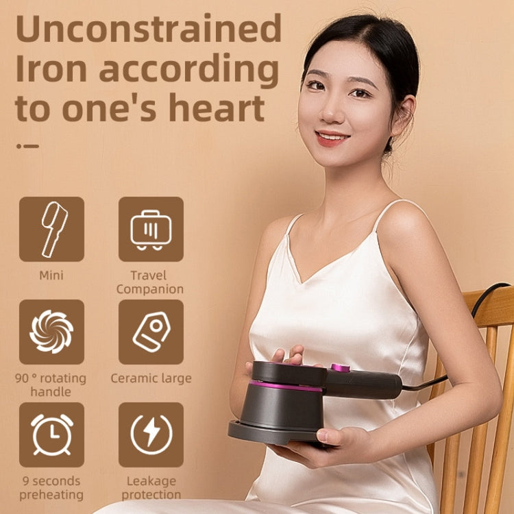 1000W 60ml Water Tank Handheld Garment Steamer with Rotatable Ironing Panel 220V EU Plug
