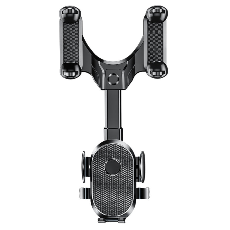 Car Rearview Mirror Mobile Phone Holder Multifunctional AR Navigation Support Bracket(Extending Rod)