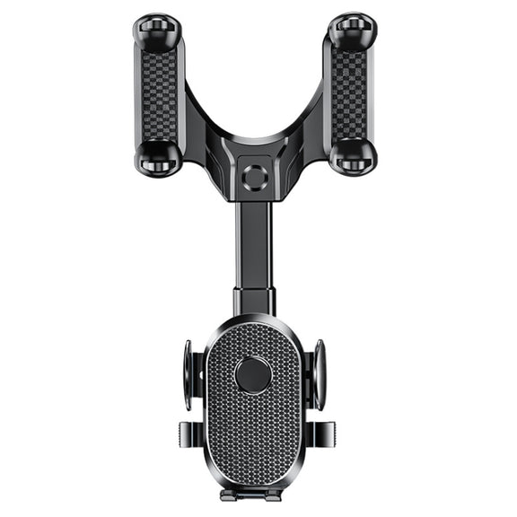 Car Rearview Mirror Mobile Phone Holder Multifunctional AR Navigation Support Bracket(Extending Rod)
