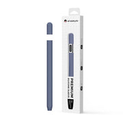 For Apple Pencil (USB-C) AhaStyle PT65-3 Silicone Same Color Protective Case(Midnight Blue)
