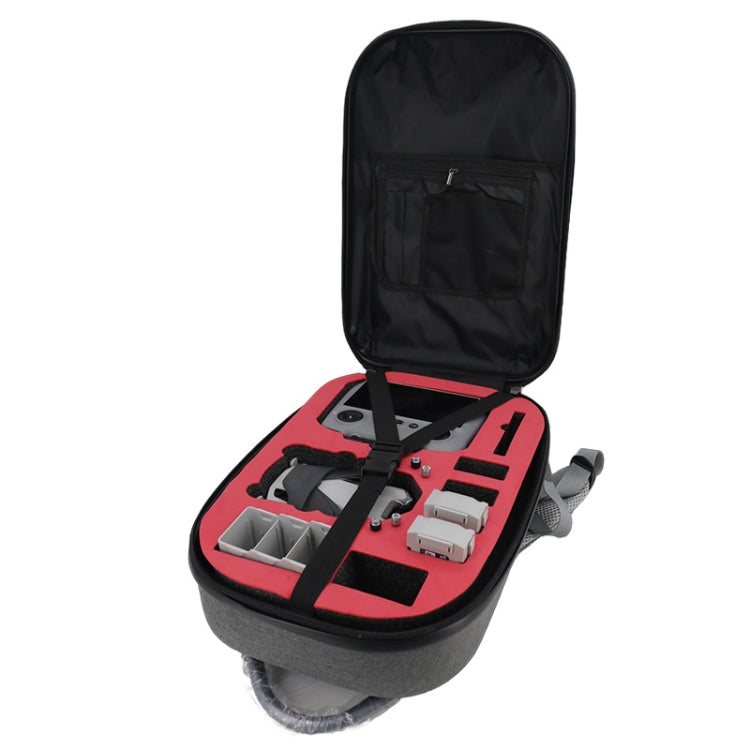 For DJI Mini 4 Pro Drone Storage Bag Carbon Fiber Backpack, Spec: Conventional Style