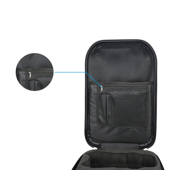 For DJI Mini 4 Pro Drone Storage Bag Carbon Fiber Backpack, Spec: Brushed Style