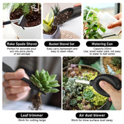 13pcs /Set Succulent Plant Gardening Tools Set Indoor Growing Removal Pots Horticultural Kits