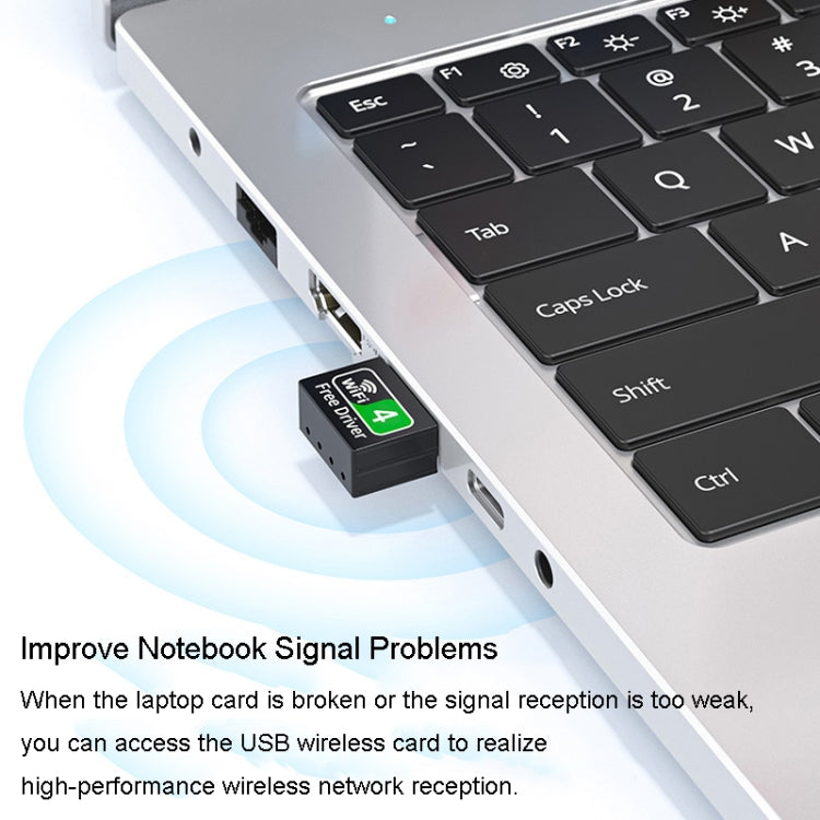 JINGHUA 600M Dual-Band Wireless Network Card Computer External 2.4G/5G USB WiFi Receiver Transmitter