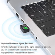 JINGHUA 600M Dual-Band Wireless Network Card Computer External 2.4G/5G USB WiFi Receiver Transmitter