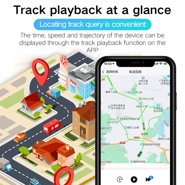 2G Car Motorcycle Water-resistant GPS Tracking Locator(Box Packing)