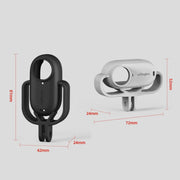For Insta360 GO 3 AMagisn Silicone Case Camera Protective Accessories, Style: Vertical Black