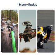 For Insta360 GO 3 AMagisn Silicone Case Camera Protective Accessories, Style: Vertical Black