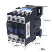 CHNT CJX2-1810 18A 220V Silver Alloy Contacts Multi-Purpose Single-Phase AC Contactor