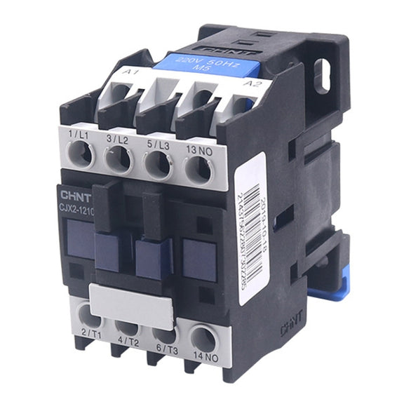 CHNT CJX2-3210 32A 220V Silver Alloy Contacts Multi-Purpose Single-Phase AC Contactor