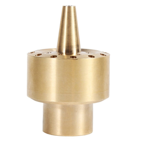 All Brass Flower Column Nozzle Inner Wire Garden Water Features Landscape Fountain Nozzle, Specification: DN25 1 inch