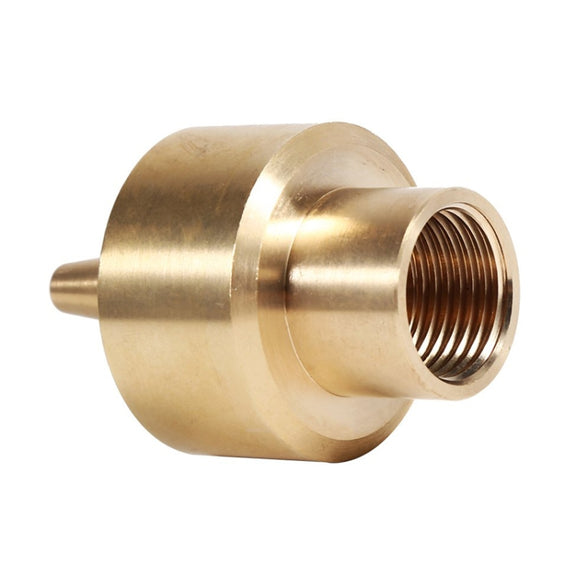 All Brass Flower Column Nozzle Inner Wire Garden Water Features Landscape Fountain Nozzle, Specification: DN25 1 inch