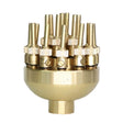 DN40 1.5 inch Copper Adjustable 3-Layer Flower Nozzle Waterscape Layer Flower Fountain Sprinklers - Watering & Irrigation by PMc TechLife | Online Shopping South Africa | PMc TechLife | Buy Now Pay Later Mobicred