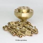 DN25 1 inch Copper Adjustable 3-Layer Flower Nozzle Waterscape Layer Flower Fountain Sprinklers