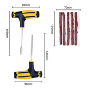 4pcs Automotive Vacuum Tire Repair Tool Car Tire Patching Instrument Set