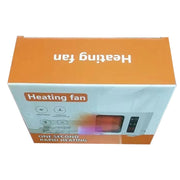 600W Desktop Electric Heater PTC Fast Heating Energy Saving Warm Fan With Remote Control(US Plug)