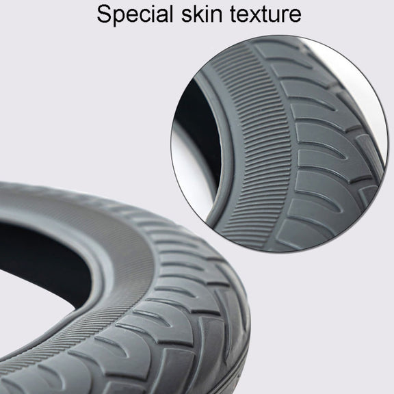 For 36cm-40cm Diameter Steering Wheel Car Silicone Protective Cover Wear Resistant Non-Slip Tire Pattern Driving Grip Sleeve(Black)