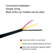 2pcs Car Fender Blade Dynamic Side Marker Lights 12V LED High Bright Daytime Running Lights(Red)