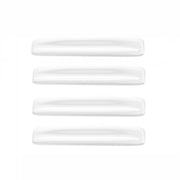 4pcs/set Car Rearview Mirror Body ABS Anti-collision Strip(Pearl White)