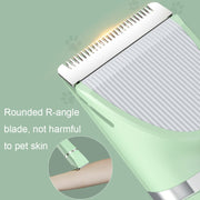 Multifunctional Pet Electric Shaver Cat And Dog Hair Clipper, Color: 2-in-1 White