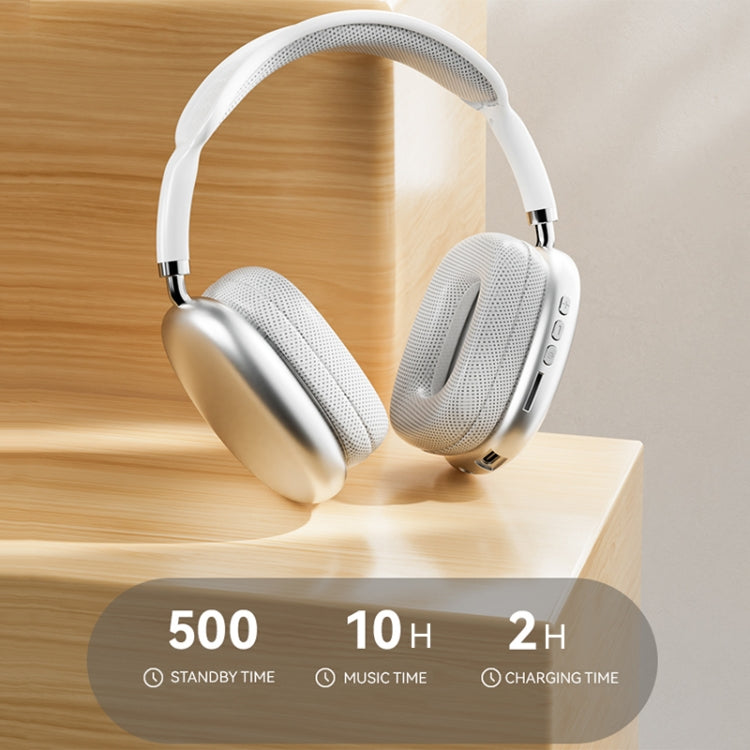 P9 Pro Max HiFi Sound Effect Noise Reduction Wireless Bluetooth Headset(Blue)