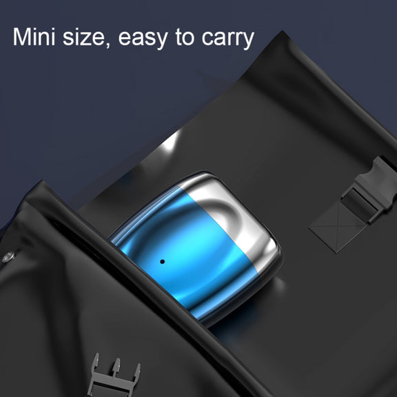 Double-head Mini Magnetic Shaver Portable Men Electric Shaver(Royal Blue)