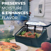 12V Food Warmers Electric Heater Lunch Box Container(Car Power Cord+US Plug)