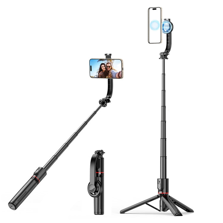 L20 Magnetic Bluetooth Selfie Stick Phone Holder Desktop Tripod Without Fill Light
