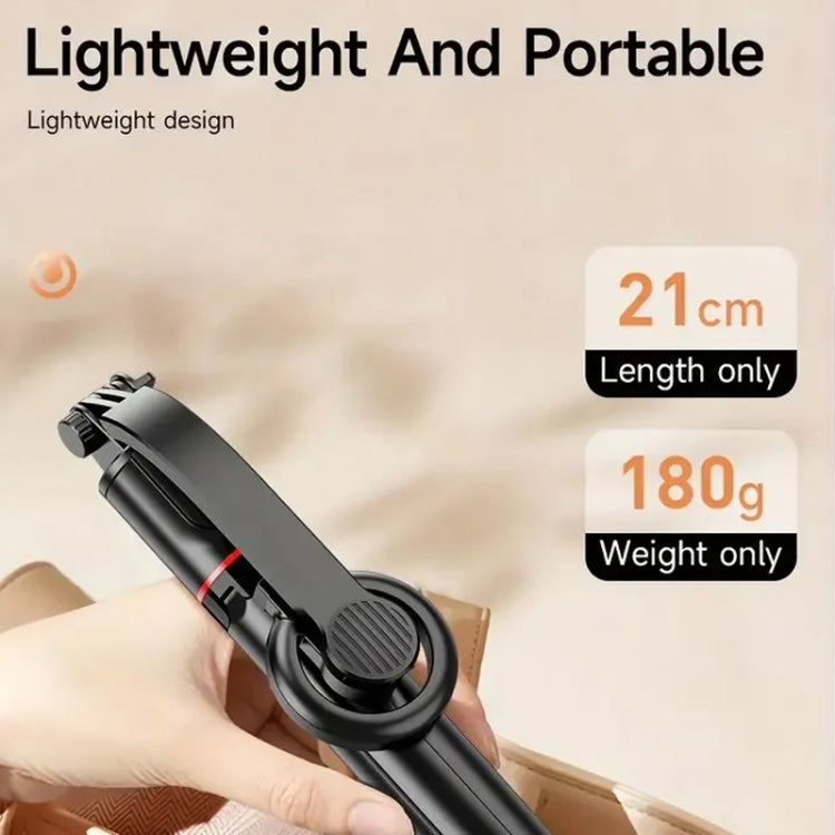 L20 Magnetic Bluetooth Selfie Stick Phone Holder Desktop Tripod Without Fill Light