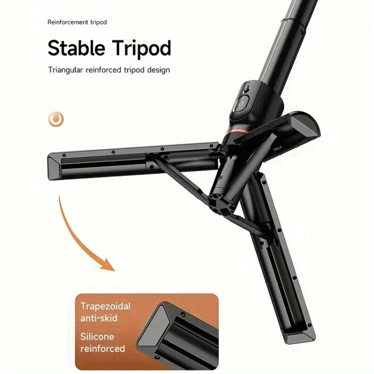 L20 Magnetic Bluetooth Selfie Stick Phone Holder Desktop Tripod With D07 Fill Light