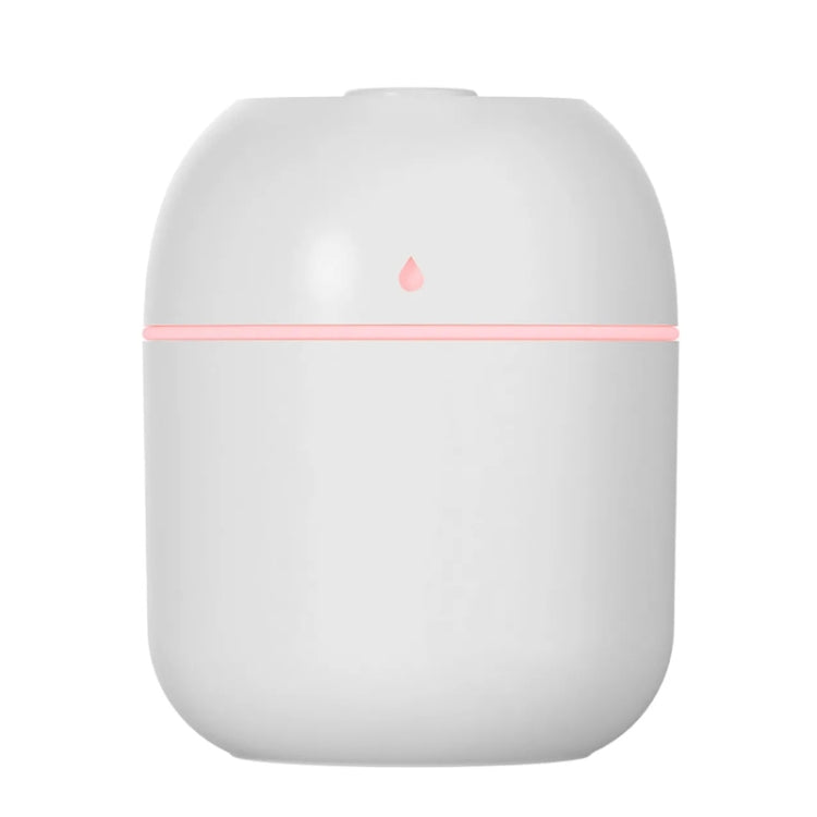 USB Plug-in Car Household Air Purification Water Drop Humidifier Large Capacity Sprayer(White)
